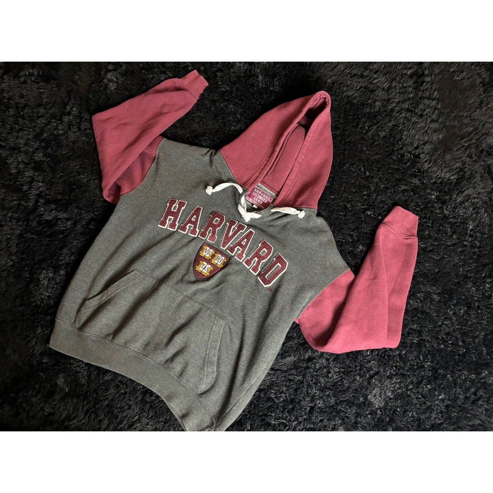 Harvard University Hoodie Mens M Licensed Gear By Bay State Apparel Sweatshirt